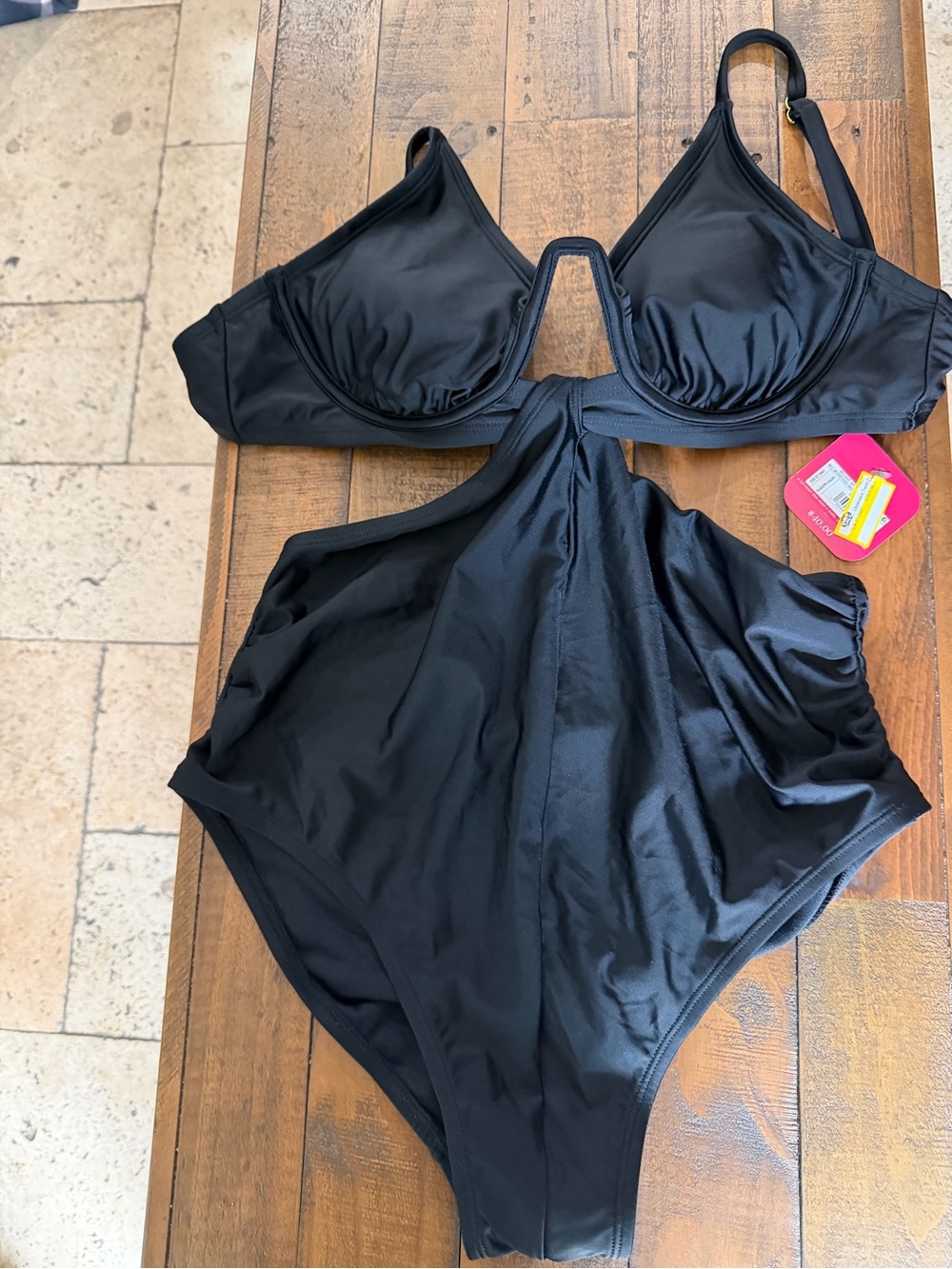 Target Black Women’s One-Piece Swimsuit with Underwire